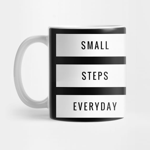 Small steps everyday by Recovery Tee